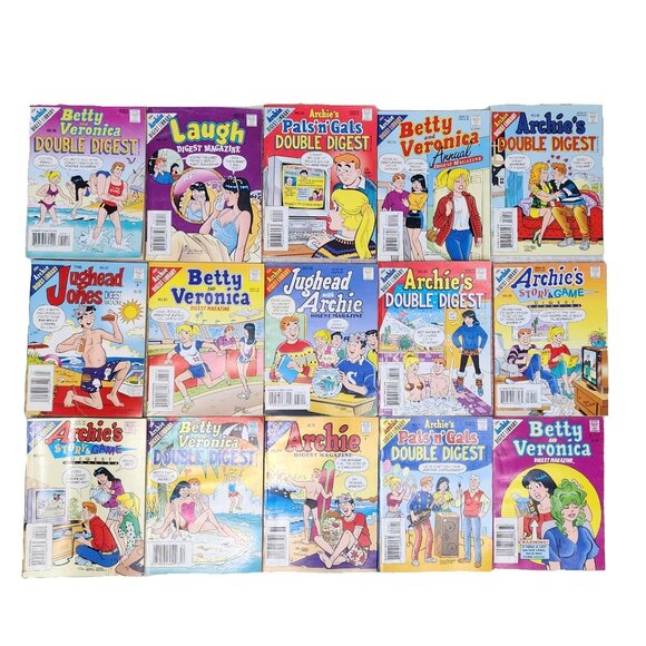 *New Low Price!*Archie Comics With Games Mystery Bundle-15 Plus Pack - Picture 1 of 3